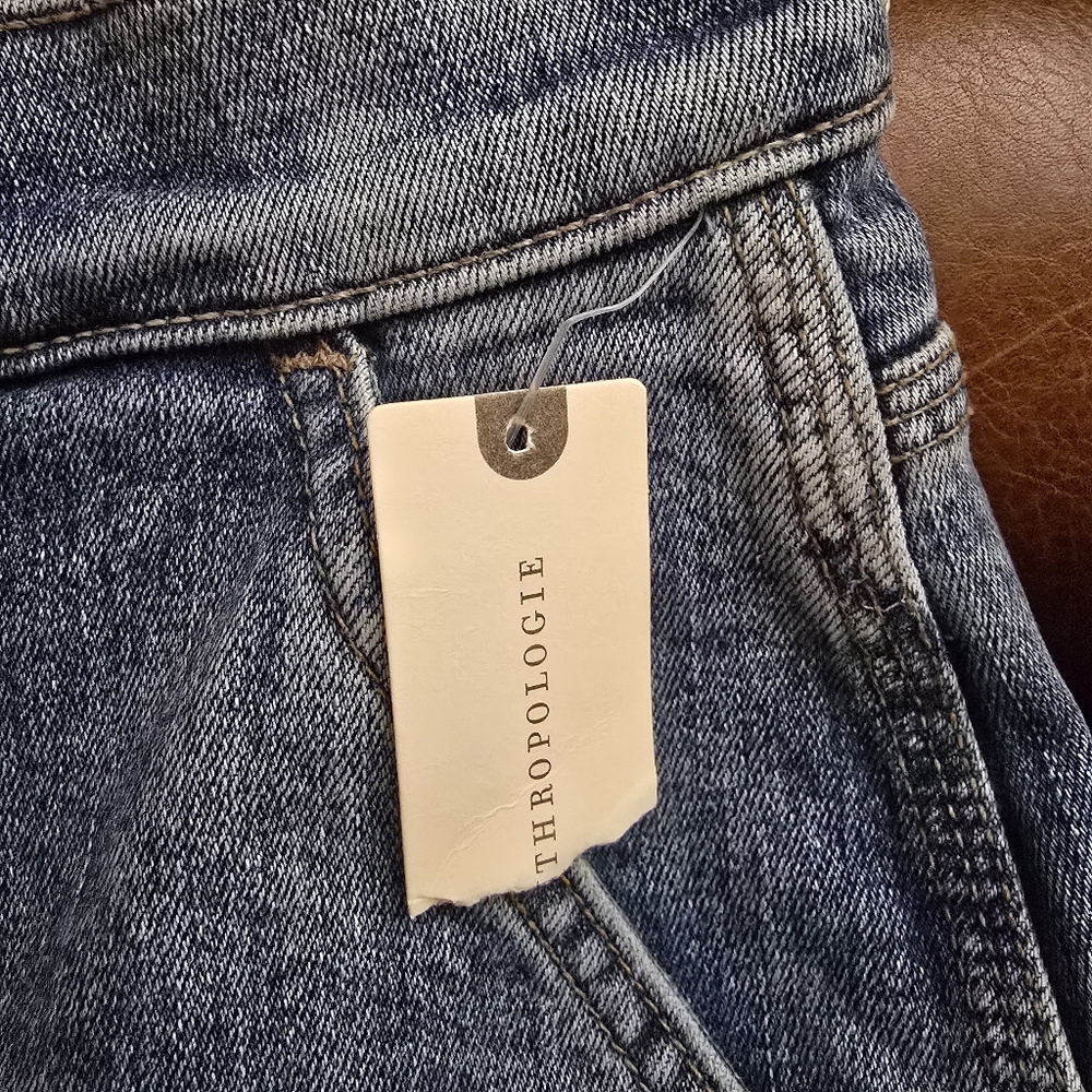 MOTHER High Waisted Utility Denim Jeans NWT Size 30 Anthropologie - Picture 7 of 16
